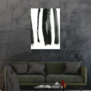 'Black on white 3' by Iris Lehnhardt Canvas Wall Art