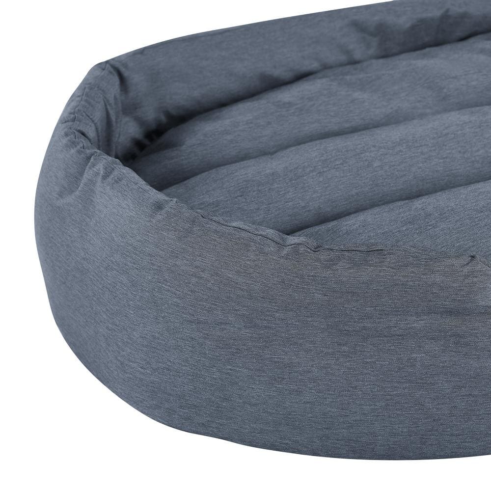 Missy Small Navy Blue Round Outdoor Pet Bed