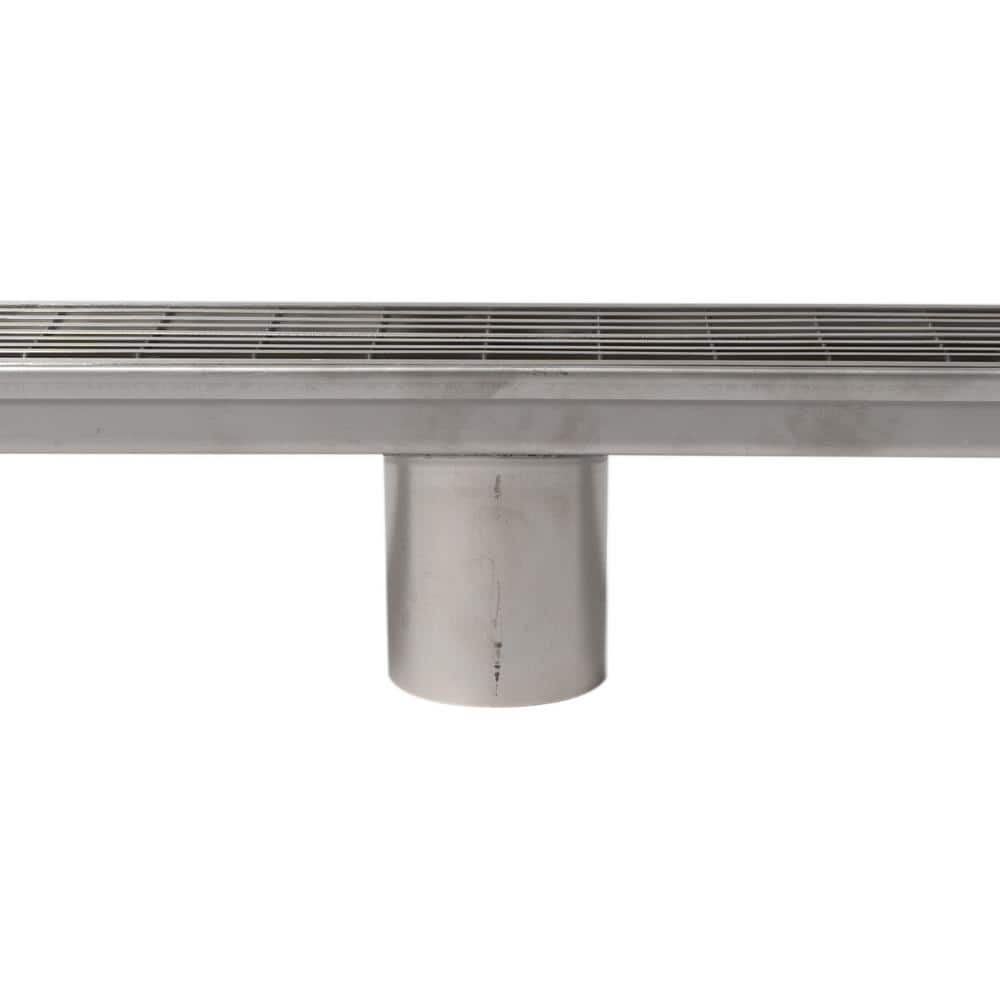 47 Inch Brushed Stainless Steel Linear Shower Drain