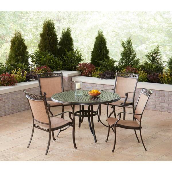 San Paulo 5 Piece Patio Dining Set Patio Furniture