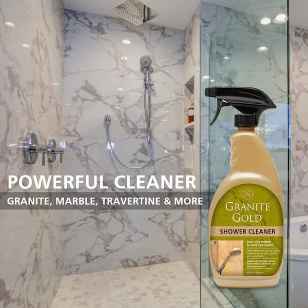 Wet & Forget Shower Cleaner Multi-Surface Weekly No Scrub, Bleach-Free  Formula Vanilla Scent, 64