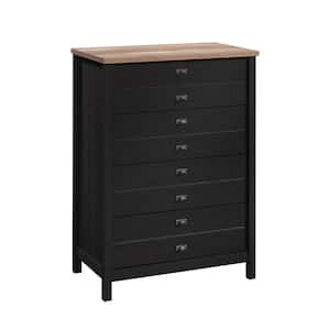 Cottage Road 4-Drawer Raven Oak Chest of Drawers 44.921 in. 32.441 in. x 19.291 in.