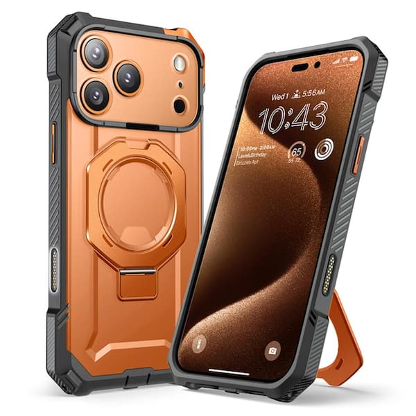 SUPCASE UB GRIP Series iPhone 17 Pro MagSafe Camera Control Button Phone Case Coral