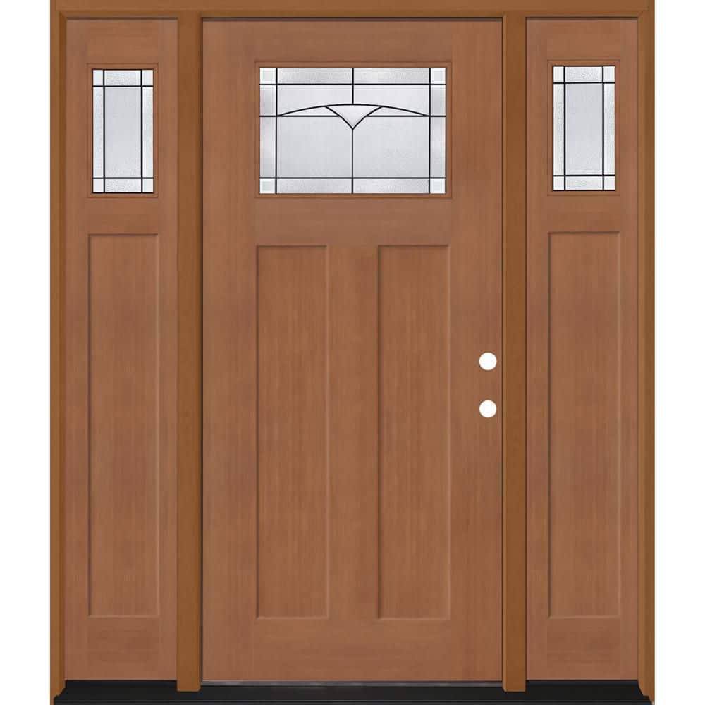 Regency 68 in. x 80 in. 1/4 TopL Horizon Glass LHIS AutumnWht Fir Fiberglass Prehung Front Door w/14in-1/4Top SLs 6-9/16 price history on PriceWatchPro