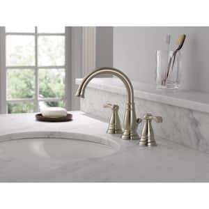 Porter 8 in. Widespread 2-Handle Bathroom Faucet in Brushed Nickel