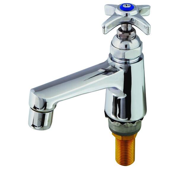 T&S Single-Handle Utility Faucet in Polished Chrome