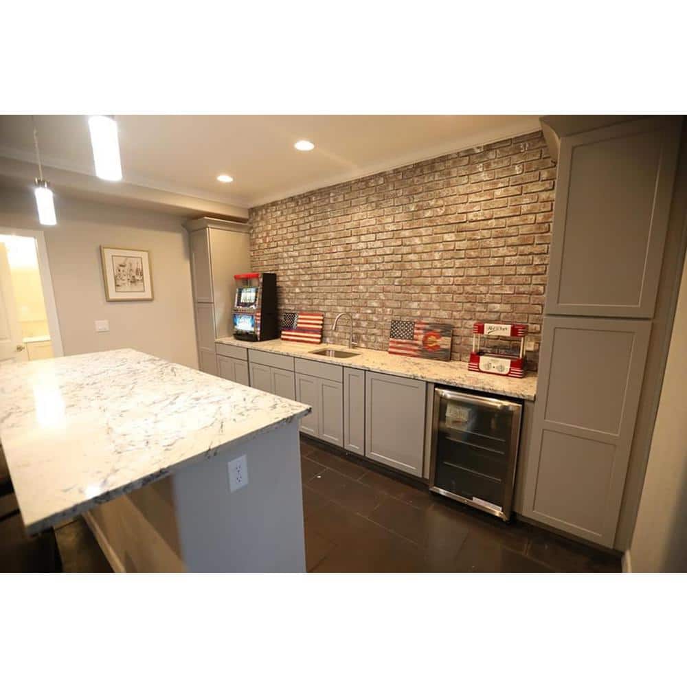 Chicago Faux Brick Half Panel 22.25" x 11.25"