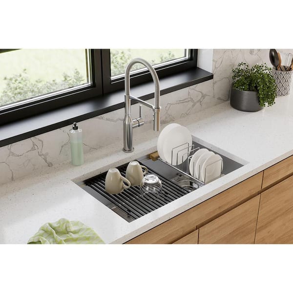 Elkay Crosstown 31.5 in. Undermount Single Bowl Polished