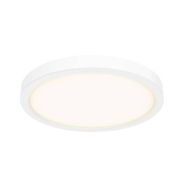 18 in. Round Indoor/Outdoor LED Flush Mount