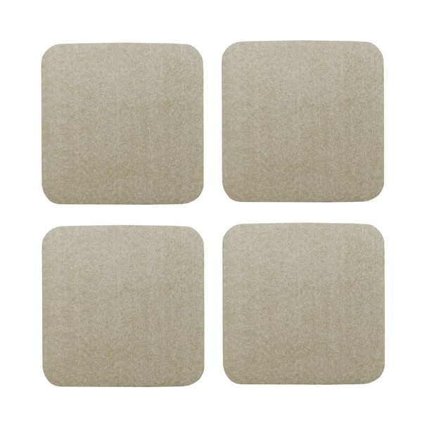 Waterproof Chair Pad Non-slip Resistant to Dirt Square Thin Seat Cushion  Soft