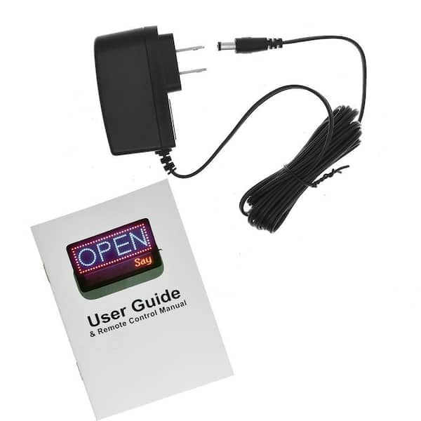 Alpine Industries 22 in. x 13 in. LED Programmable Message Board