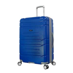 Denmark 21 in. Navy Expandable Carry-On Spinner with Hidden Compartment