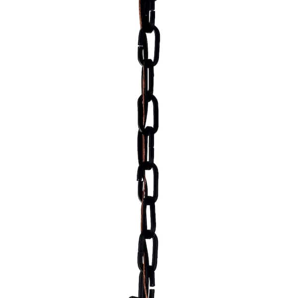 36 in. Heavy Duty Square Chain, Black