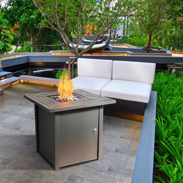Peaktop 30 In X 24 Square Steel, California Outdoor Concepts Island Fire Pit