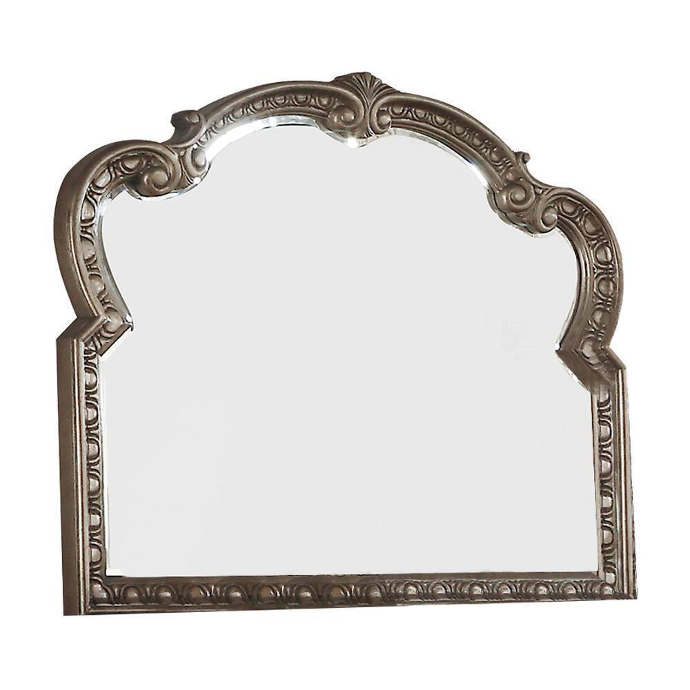 Northville Traditional Full-Length Wood Composite Mirror with Beveled Edge
