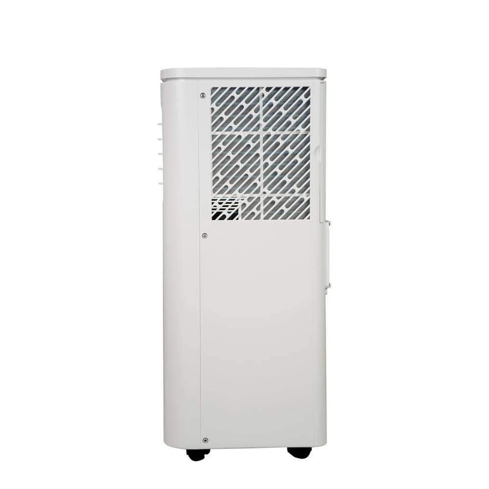 AireMax 6,000 BTU White Portable Air Conditioner with Dehumidifier