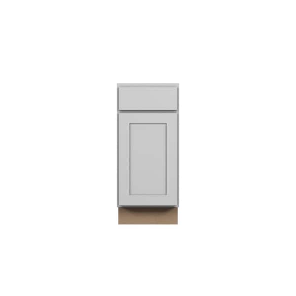 Unbranded Bedford Shaker 12 in. W x 34.5 in. H x 24 in. D in Painted White Plywood Assembled Base Cabinet