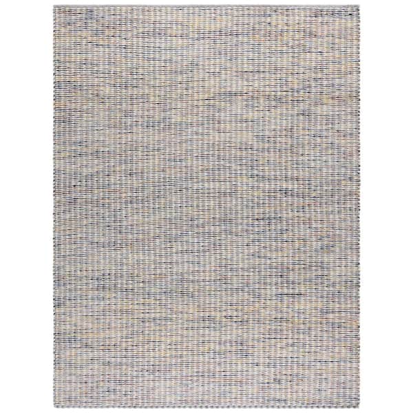 Natura 8 ft. x 10 ft. Gold/Ivory Abstract Distressed Area Rug