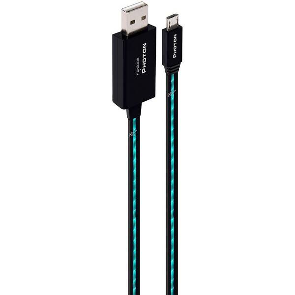 PipeLine...Emotional Transporter Photon 3 ft. Micro USB Charging Cable - Teal