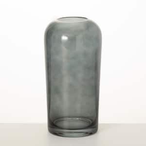 Influence Collection 10" Tall Smoked Glass Vase
