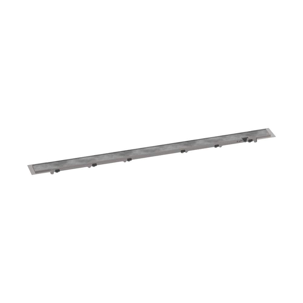 RainDrain Rock Stainless Steel Linear Shower Drain Trim for 39 3/8 in. Rough in Nature Stone price history on PriceWatchPro