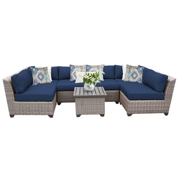 Florence rattan corner best sale sofa set 5 piece