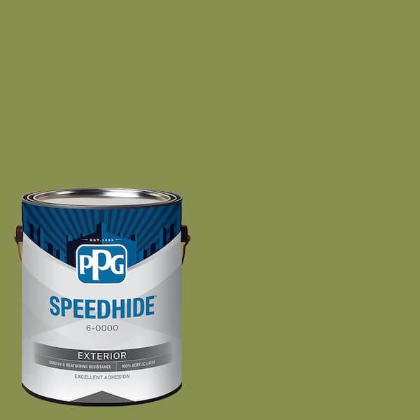 SPEEDHIDE 1 gal. PPG1118-6 Vintage Vibe Semi-Gloss Exterior Paint