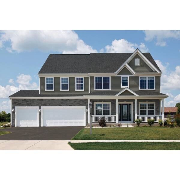 Wolverine Wildcreek Smokestone Vinyl Siding Set: Clapboard, Inside