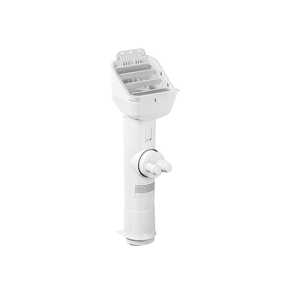 White Plastic Clean Rain Advanced Downspout Diverter