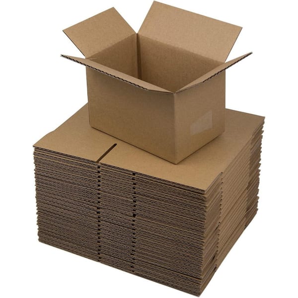 Unbranded 6x4x4 Inches Small Corrugated Cardboard Shipping Boxes 32 ECT Grade Durable Kraft 25 Pack
