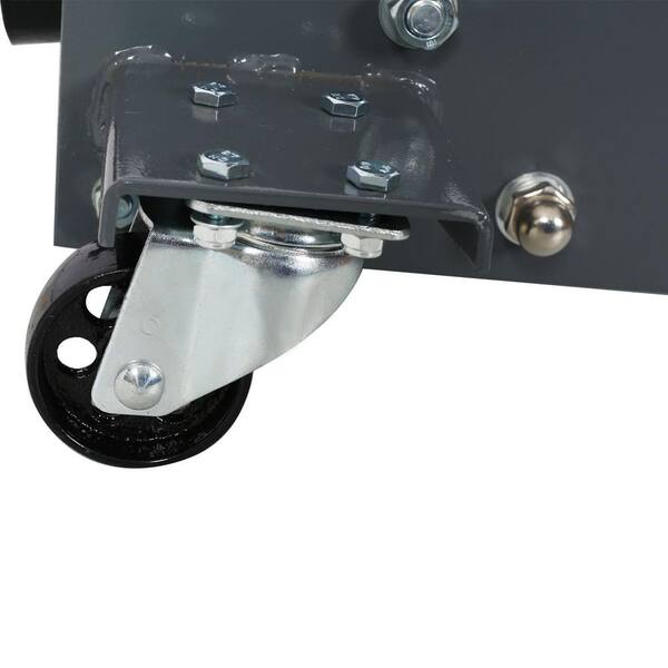 Sudzendf Gray Steel Hydraulic Transmission Service Jack, Flloor