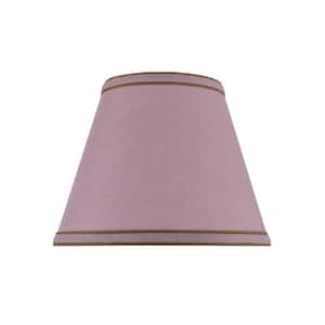 9 in. x 7 in. Reddish Purple Hardback Empire Lamp Shade