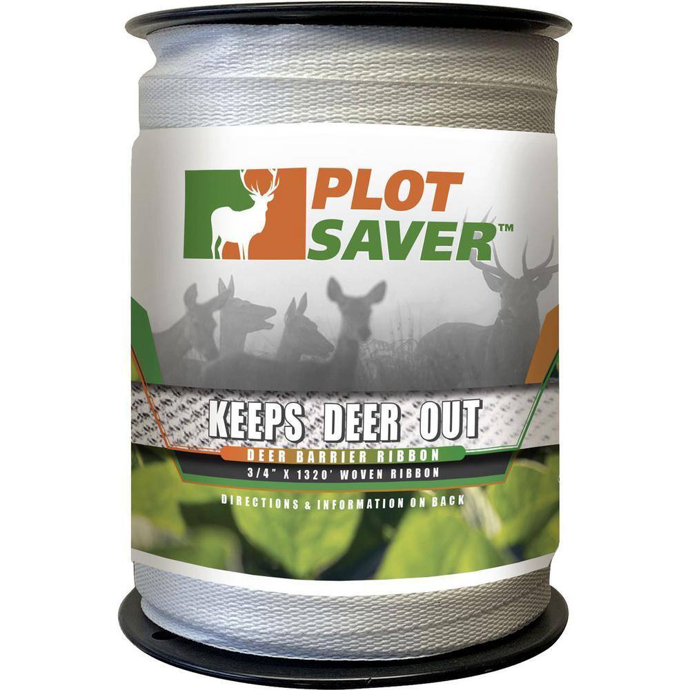 Plotsaver Replacement White Deer Ribbon, 3/4 in. x 1,320 ft
