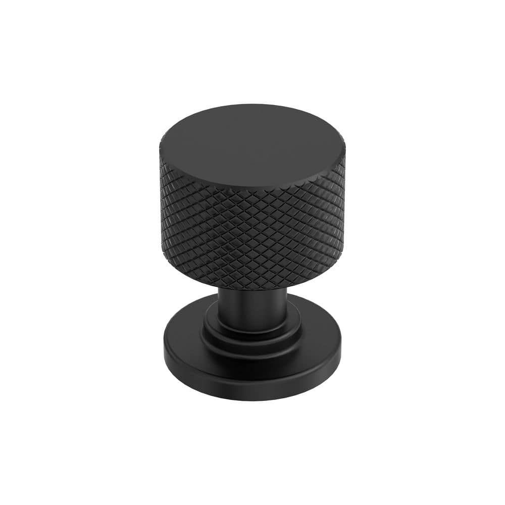 Balata 1 in. (25mm) Diameter Matte Black Classic Round Cabinet Knob price history on PriceWatchPro