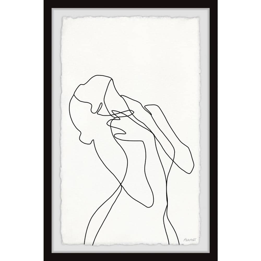 Heads Up by Marmont Hill Framed People Art Print 24 in. x 16 in.