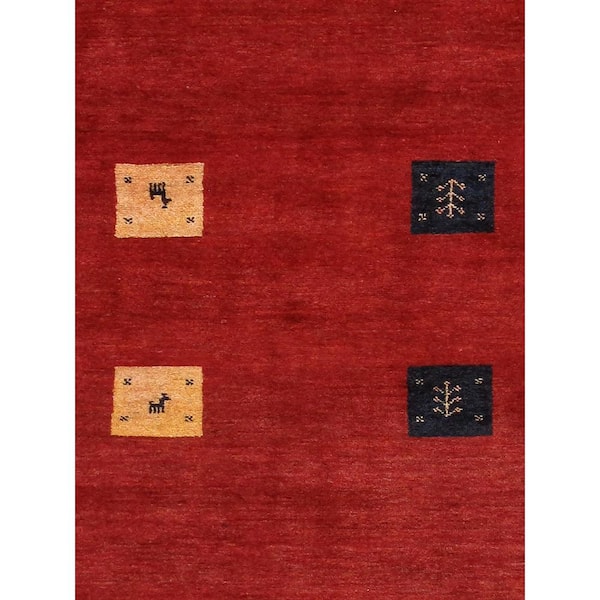 Tribal Red/Multi 2 ft. 10 in. x 7 ft. Geometric Area Rugs