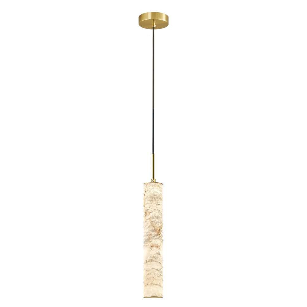 10w Gold Natural Alabaster LED Pendant Lights for Kitchen Island Bedroom Dining Living Room,1 Pack price history on PriceWatchPro