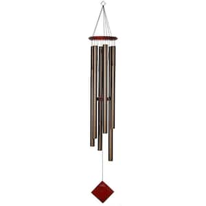Encore Collection, Chimes of Neptune, 54 in. Bronze Wind Chime