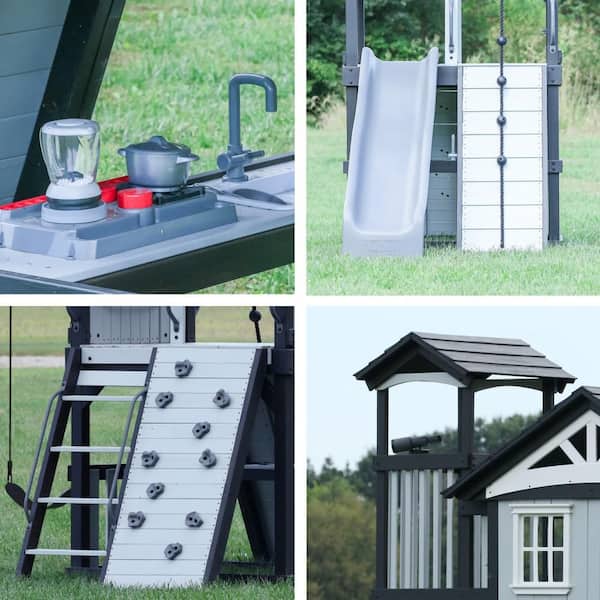 Backyard Discovery Whispering Point Outdoor Playground Set w