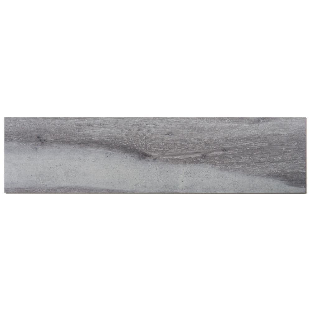 Urbana Silvery Gray 6 in. x 0.23 in. Rigid Core Click Luxury Vinyl Tile Floor Tile Sample price history on PriceWatchPro