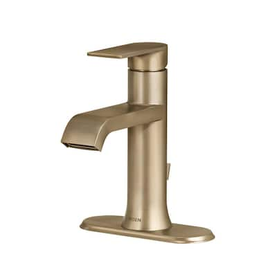 Moen Gold Bathroom Sink Faucets Bathroom Faucets The Home Depot