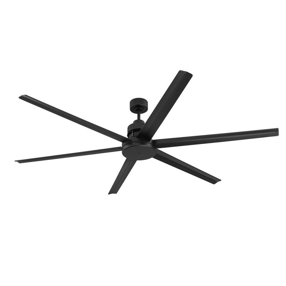 Mondo 72'' Polished Nickel Modern Ceiling Fan with Remote