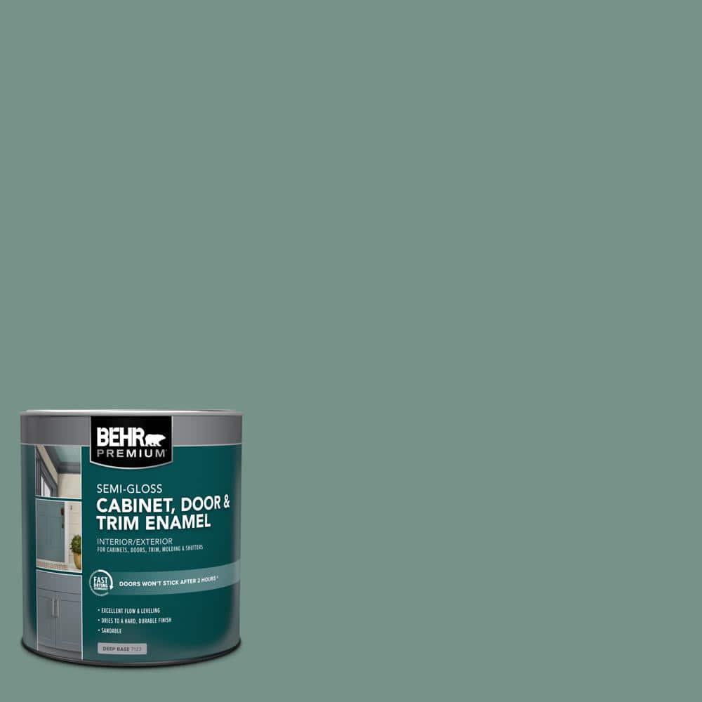 1 qt. #S430-5 Longmeadow Semi-Gloss Enamel Interior/Exterior Cabinet, Door & Trim Paint price history on PriceWatchPro