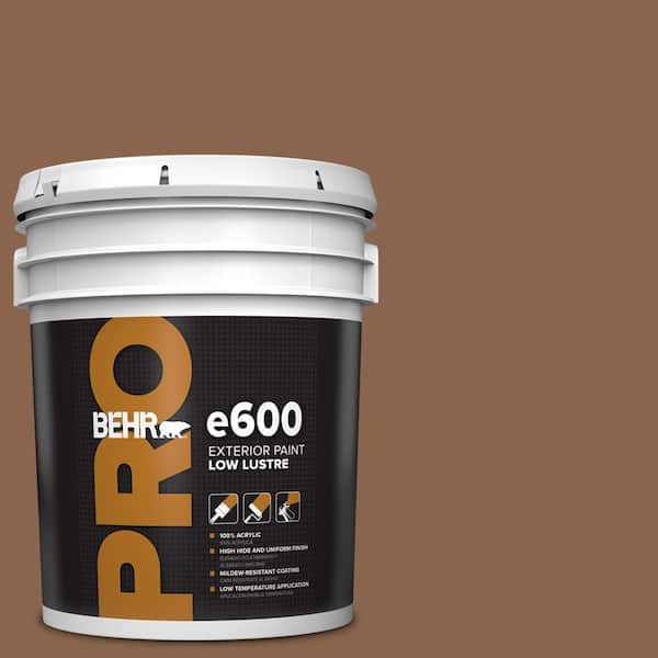 BEHR PRO 5 gal. #S220-7 Molasses Low Luster Exterior Paint