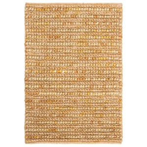 Bohemian Gold/Multi Doormat 2 ft. x 3 ft. Striped Area Rug