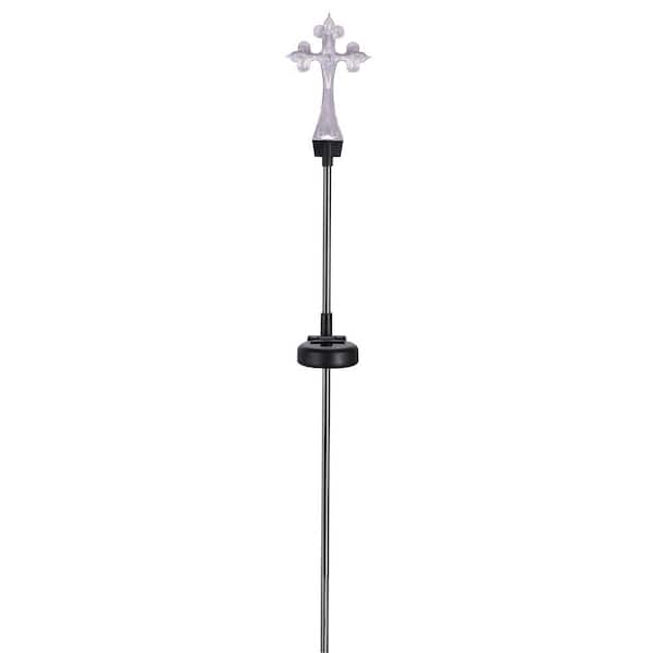Westinghouse Stainless Steel Outdoor Integrated LED Landscape Path Light Solar Power