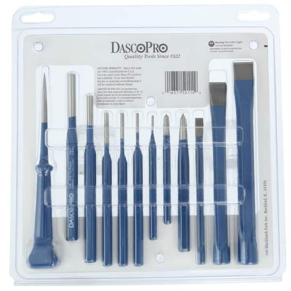 27 Pc. Punch and Chisel Set