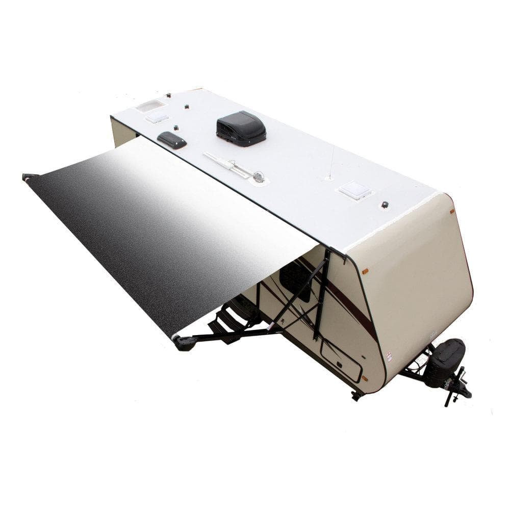 Solera Manual Roller Awning Assembly with White Weatherguard, Black Fade-20 ft. x 8 ft. price history on PriceWatchPro