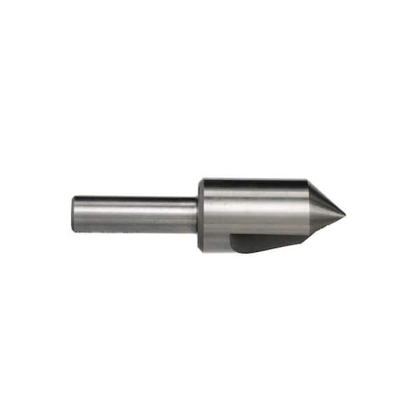 1/4" 60° 1 Flute Solid Carbide Single End Countersink 1/4" Shank 2"OAL USA 
