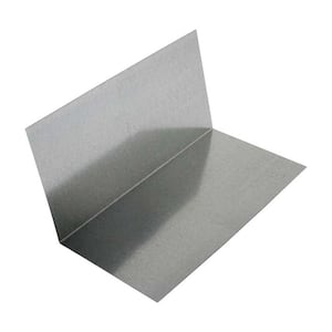 4 in. x 8 in. Galvanized Steel Formed Flashing Shingle (100-Pack)